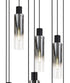 Brooks Slim Round Pendant 9 Light